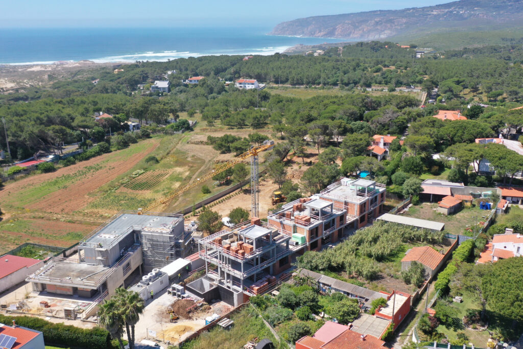 Moradias Areia Guincho | Construção