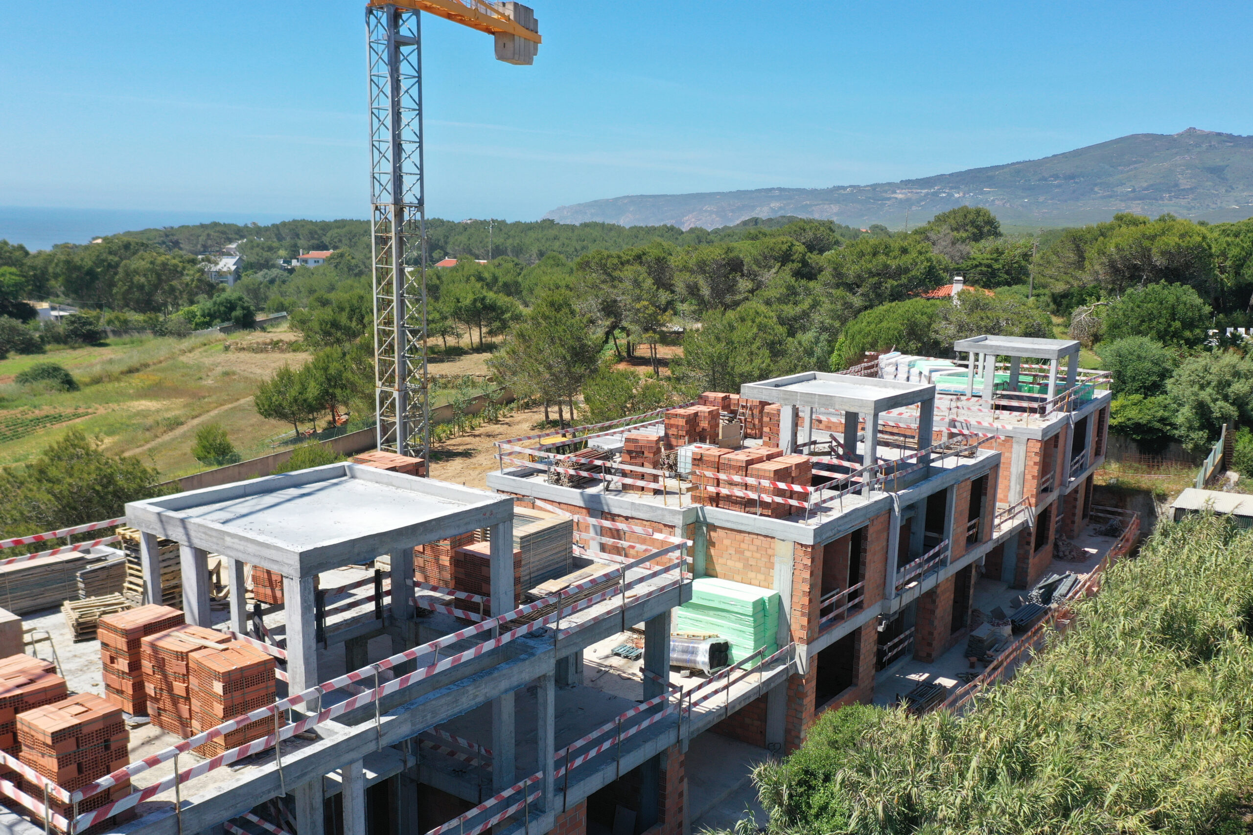 Moradias Areia Guincho A | Construção