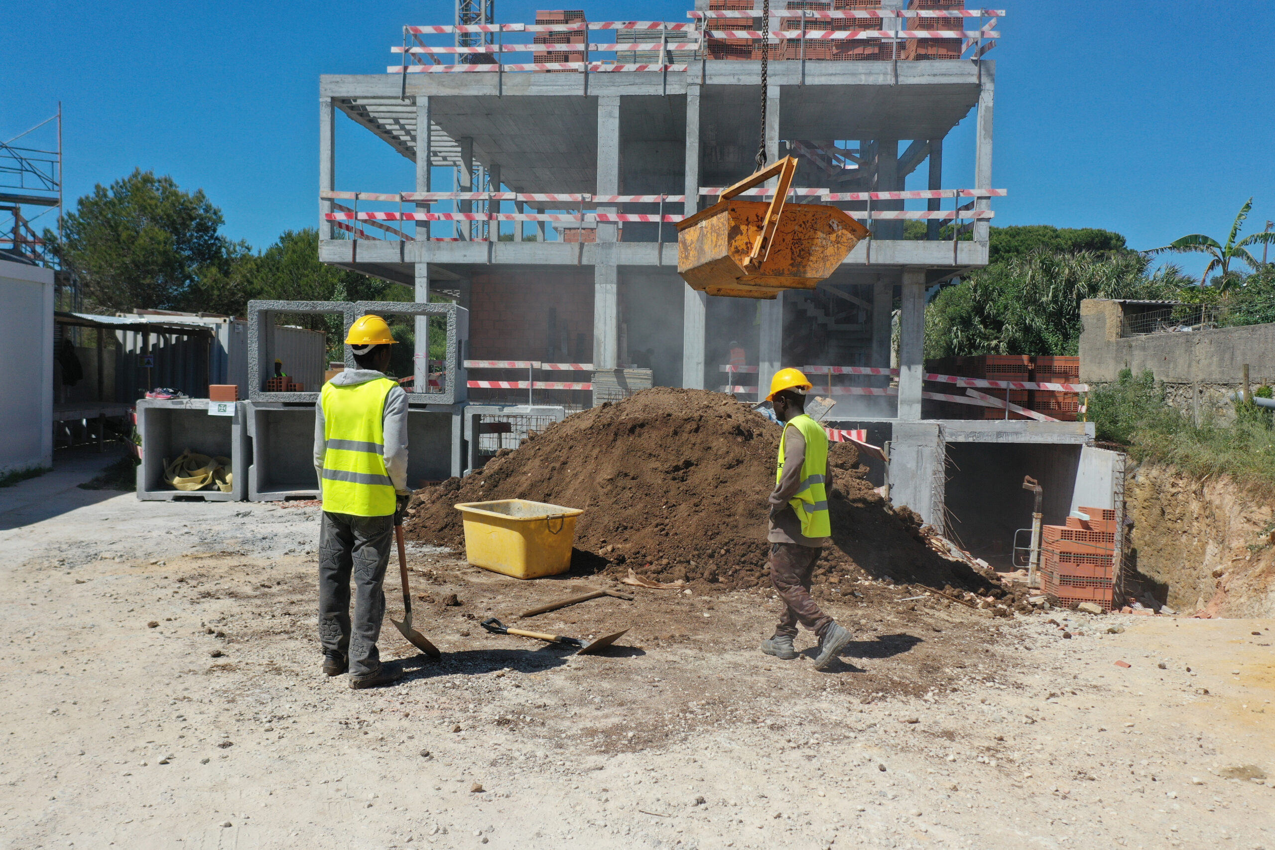 Moradias Areia Guincho B | Construção
